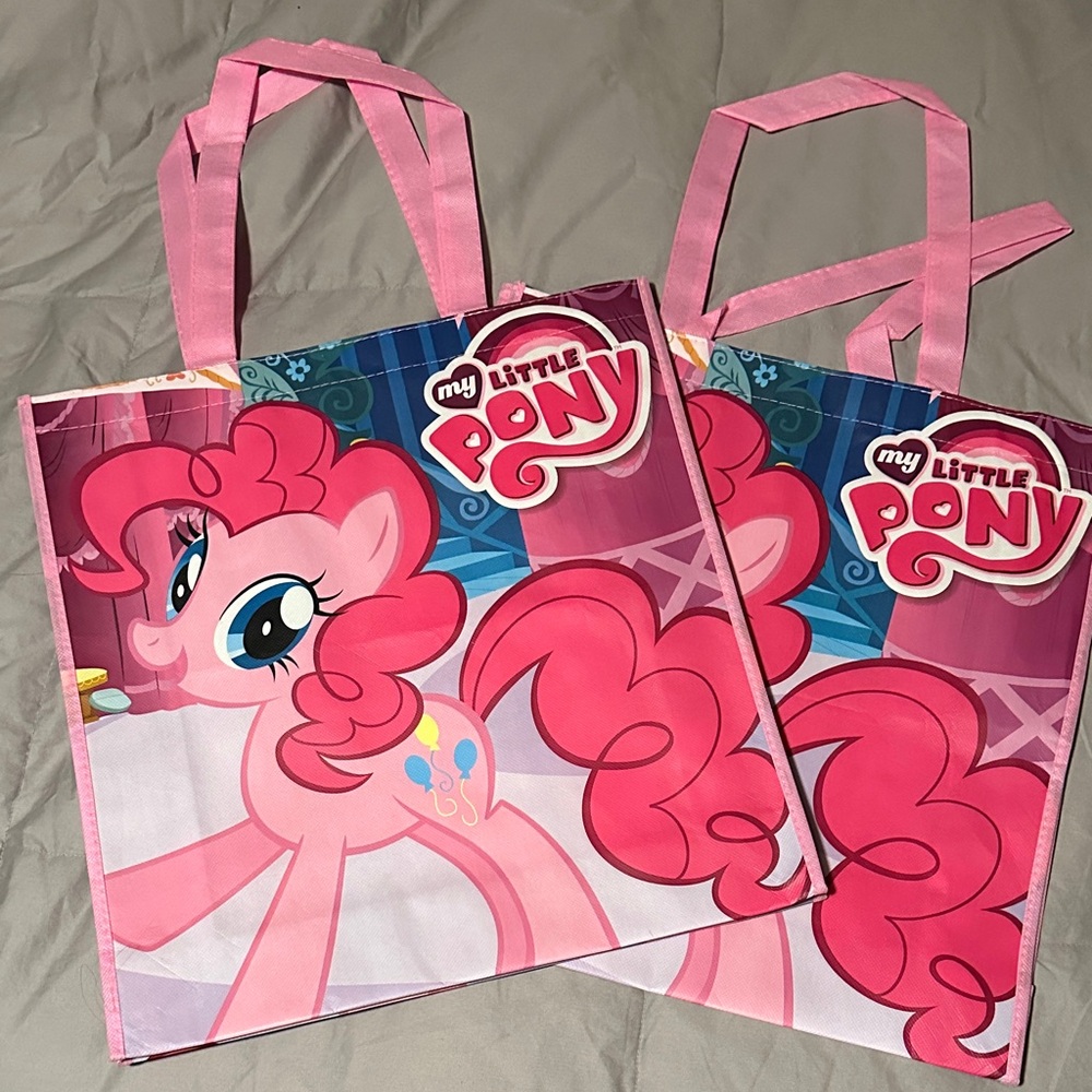 2 My Little Pony Pinkie Pie Reusable Gift Bags